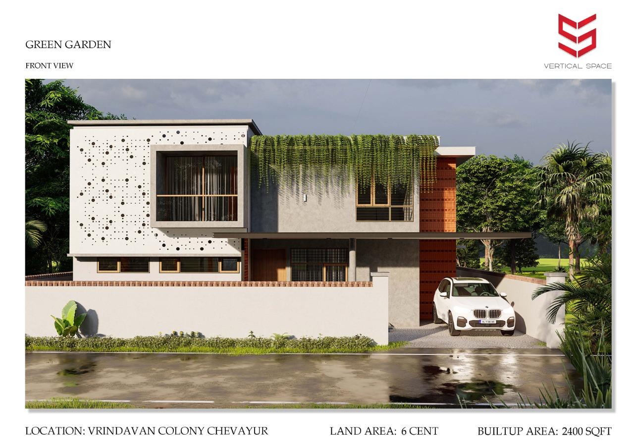 Green Garden Villa - Front View